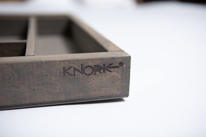 Knork Storage Tray/Flatware Organizer, large, Weathered Gray - Image 5